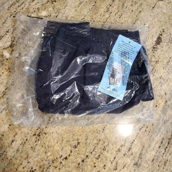 Dolfin Black Nylon Drawstring Lined Liner Pocket Swim Run Shorts Trunks Men’s M - Picture 11 of 11